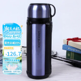 乐扣乐扣（LOCK&LOCK）保温壶304不锈钢保温保冷水壶户外露营旅行壶1.8L蓝色