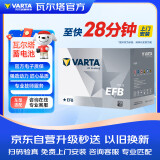 瓦尔塔（VARTA）汽车电瓶蓄电池启停EFBS95本田艾力绅雷克萨斯凯美瑞以旧换新