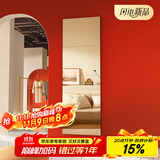安尔雅 穿衣镜浴室镜贴墙全身镜子卧室客厅试衣镜家用22*22直角四片装