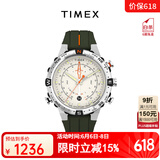 天美时Timex手表男士远征系列指南针计时户外运动表生日礼物TW2V22200