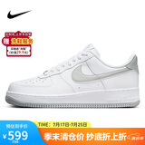 耐克NIKE缓震板鞋男空军一号 AIR FORCE 1运动鞋 FJ4146-100白灰40