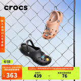 crocs卡骆驰檀健次同款洞洞鞋男沙滩鞋|10001 黑色-001 39(240mm)