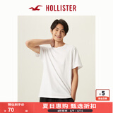 HOLLISTER24夏款经典小海鸥情侣基础款短袖T恤男装女装KI324-4042 白色 L (180/108A)