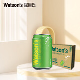 屈臣氏苏打汽水 香草味 低糖0脂低卡气泡饮料调酒推荐200ml*30罐便携装