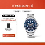 泰格豪雅TAG Heuer F1系列赛车运动防水计时码表石英钢带男表 CAZ1014.BA0842