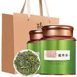 轩中鹤【龙井茶】正宗龙井茶叶雨前春茶豆香浓厚自己喝送长辈 300g【双罐礼袋装】