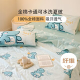 多喜爱全棉空调被 可水洗夏凉被芯子 宿舍夏季薄盖被1.5/1.8床203*229cm