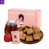 食在自然红枣红糖120g正宗甘蔗熬制老红糖红枣茶大姨妈秋冬暖茶送老婆女友