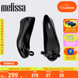 Melissa（梅丽莎）23年女士休闲单鞋经典鱼嘴芭蕾鞋33891 黑色（AM781） 39