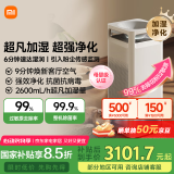 米家【家电国家补贴】小米净化加湿器3Max除菌除过敏原无雾加湿器空气净化器一体机