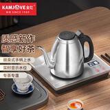 金灶（KAMJOVE）全自动上水电热水壶 智能手柄上水烧水壶 保温泡茶茶具 恒温电茶炉 F7银色版