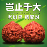 山中玉文玩核桃狮子头手把玩古麻核桃核头蛤蟆手盘把件男女送520送礼物 进阶级46-47官帽1对+升级工具