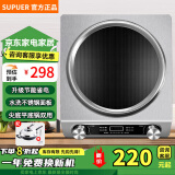 SUPUER凹面电磁炉套装全套带锅家用3500大功率多功能商用智能凹面型超薄电磁灶分体式平凹型节能 【百元礼包】加厚不锈钢3500W【炒锅+锅铲+锅盖
