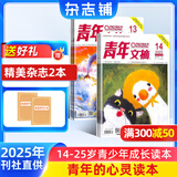 送好礼 青年文摘杂志 2025年8月起订阅 1年共24期 初中高中学生中高考作文素材 杂志铺杂志订阅 文学文摘期刊美文文苑励志期刊中学生课外阅读 中高考作文写作素材积累 小说散文多体裁文章非过期刊