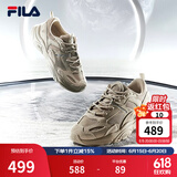 斐乐（FILA）跑步鞋老爹鞋男子跑步鞋MARSⅡ火星二代情侣款复古运动鞋休闲鞋 驼丝锦-DO-F12M131116F 41