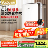 亚都（YADU）空气净化器 办公室家用净化器 除甲醛细菌雾霾过敏源流感 KJ600G-S5Pro