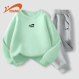 贵人鸟童装男童秋装儿童春秋款两件套男大童卫衣男孩运动服套装