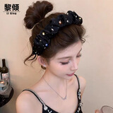 黎倾高级感气质简约头箍发箍发捆发卡头饰洗脸压碎发高颅顶显脸小女