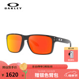 OAKLEY欧克利运动眼镜/运动太阳镜方形谱锐智偏光墨镜9417 HOLBROOK XL 谱锐智红宝石色/偏光-32
