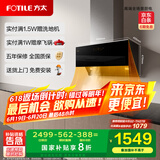 方太家用侧吸变频抽油烟机 挥手智控智能巡航单烟机JCD16T 政府补贴20% （可搭配燃气灶）