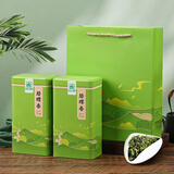 茗山生态茶茶叶 新茶 碧螺春 明前春茶 花果香 绿茶2罐装共500g