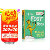 苏斯博士系列 The Foot Book 英文进口原版  儿童启蒙 反义词学习