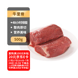 科尔沁 国产原切牛里脊1斤 牛肉生鲜【真原切】