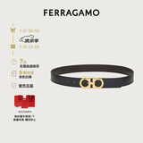 菲拉格慕（Ferragamo）男士双面可调式GANCINI皮带  0586940_C_110 礼物送男友（礼盒）