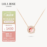 LOLA ROSE罗拉玫瑰日心说女士项链女节日礼物送女友生日礼物女