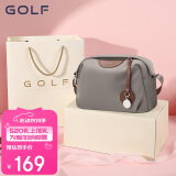 高尔夫（GOLF）斜挎包女包女包休闲单肩包百搭手机包防泼水小包母亲节礼物礼盒装