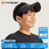 moodytiger儿童空顶帽防晒帽夏季男女童3D可折叠轻便遮阳太阳帽运动棒球帽子