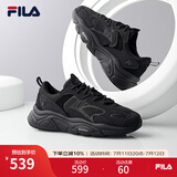 FILA【男女同款】斐乐官方跑步鞋复古老爹鞋火星鞋潮流时尚老爹鞋 男-黑-BK 39
