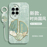 灏魅华为Nova14手机壳TLR-AL00镜头全包保护套nova十四液态硅胶软壳5G防摔超薄外壳专用后壳中国风男女 【顺风顺水】送挂环手绳 华为Nova14