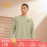 361°卫衣男士春秋季圆领运动休闲服外套长袖套头上衣652334801D-7