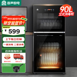 容声（RONGSHENG）消毒柜家用 立式消毒碗柜 商用 餐具茶杯碗筷厨房臭氧消毒柜90L双门大容量108-RQ230(A)