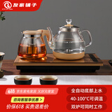 友家铺子（Biooner）全自动上水电热水壶烧水壶家用办公茶台一体机茶桌茶几嵌入式茶具套装 RY-09金色保温1L