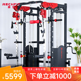 睿致（RECHFIT）龙门架史密斯机综合训练器健身器材家用商用多功能一体机 RS105单机款不含倒蹬和蝴蝶夹胸