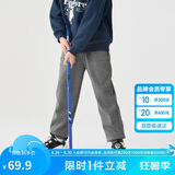巴拉巴拉童装男童长裤儿童裤子秋冬装女童运动休闲裤潮酷208424108217
