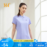 361°短袖女春夏季运动t恤速干衣polo衫跑步健身休闲瑜伽662424130H-6