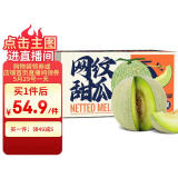 京鲜生 海南网纹蜜瓜 4-6粒装 净重10斤起 生鲜水果端午礼盒