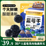 三只松鼠每日蓝莓干500g 蜜饯果干酸甜休闲零食下午茶孕妇儿童健康零食
