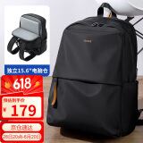 高尔夫（GOLF）双肩包男士旅行背包男15.6吋电脑包学生书包多隔层通勤出差背包