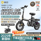 新日（Sunra）上市品牌新国标折叠电动自行车铝合金代驾电动车锂电池助力电瓶车户外超长续航汽车级动力电芯 豪华16减震/进口级A品电芯30A纯电≤90km