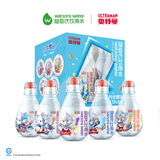 屈臣氏儿童水奥特曼款【含周边】饮用水蒸馏水纯净水200mL*4瓶礼盒装