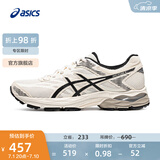 亚瑟士ASICS女鞋舒适回弹跑鞋网面跑步鞋运动鞋 GEL-FLUX 4 桦木色/黑色 40.5