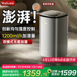 亚都（YADU）无雾加湿器卧室家用办公室空气加湿净化一体机大容量上加水热蒸发纯净母婴适用SZM1100-V12（Hi）
