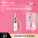 KIKO明彩双头唇釉6ml-159悸动桃花 哑光玻璃唇唇蜜不易沾杯口红