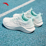 安踏漫步丨跑步鞋女革面加绒轻便软底缓震舒适鞋子女运动鞋女鞋