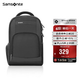 新秀丽（Samsonite）电脑包双肩包商务背包笔记本包休闲都市36B*09010黑色15英寸