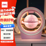 得力（deli）磁悬浮地球仪10岁男孩7-14岁女孩玩具新年圣诞节礼物生日6-10岁小学生初中生公主粉4英寸 2223